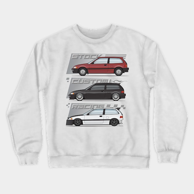 3 in 1 Crewneck Sweatshirt by JRCustoms44